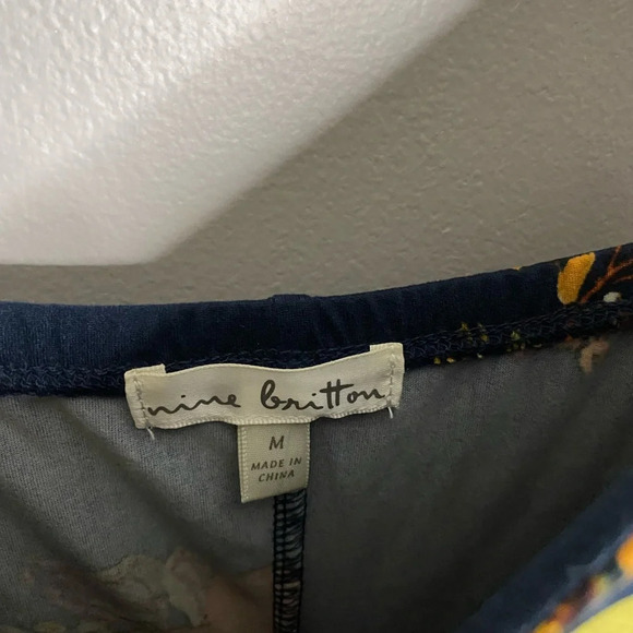 Nine Britton Vivienne Knit Fitted Midi Dress Medium - Picture 7 of 12